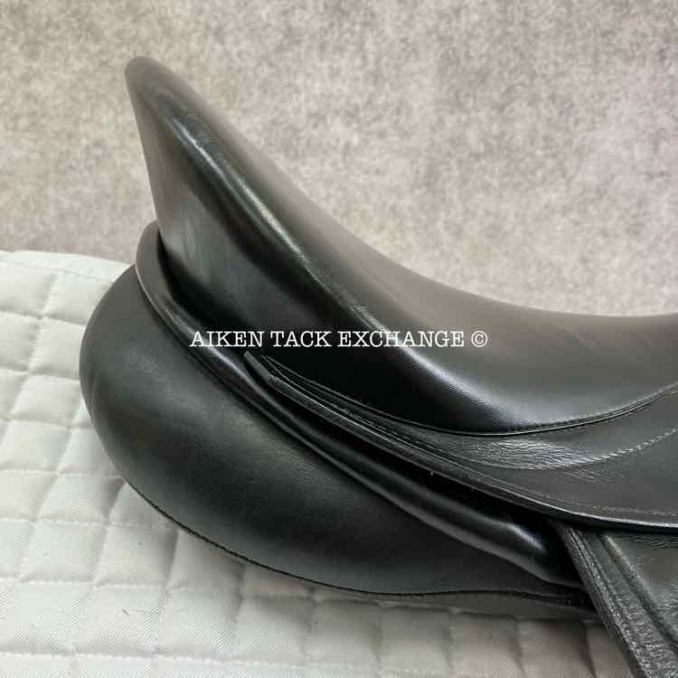 2002 Kieffer Lech DL Dressage Saddle, 17" Seat, Medium Tree, Wool Flocked Panels