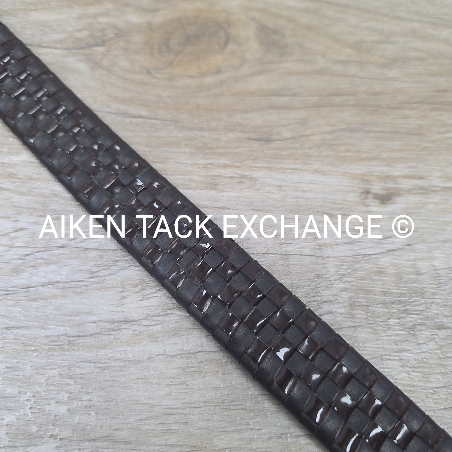 Leather Browband, Brown, 16"