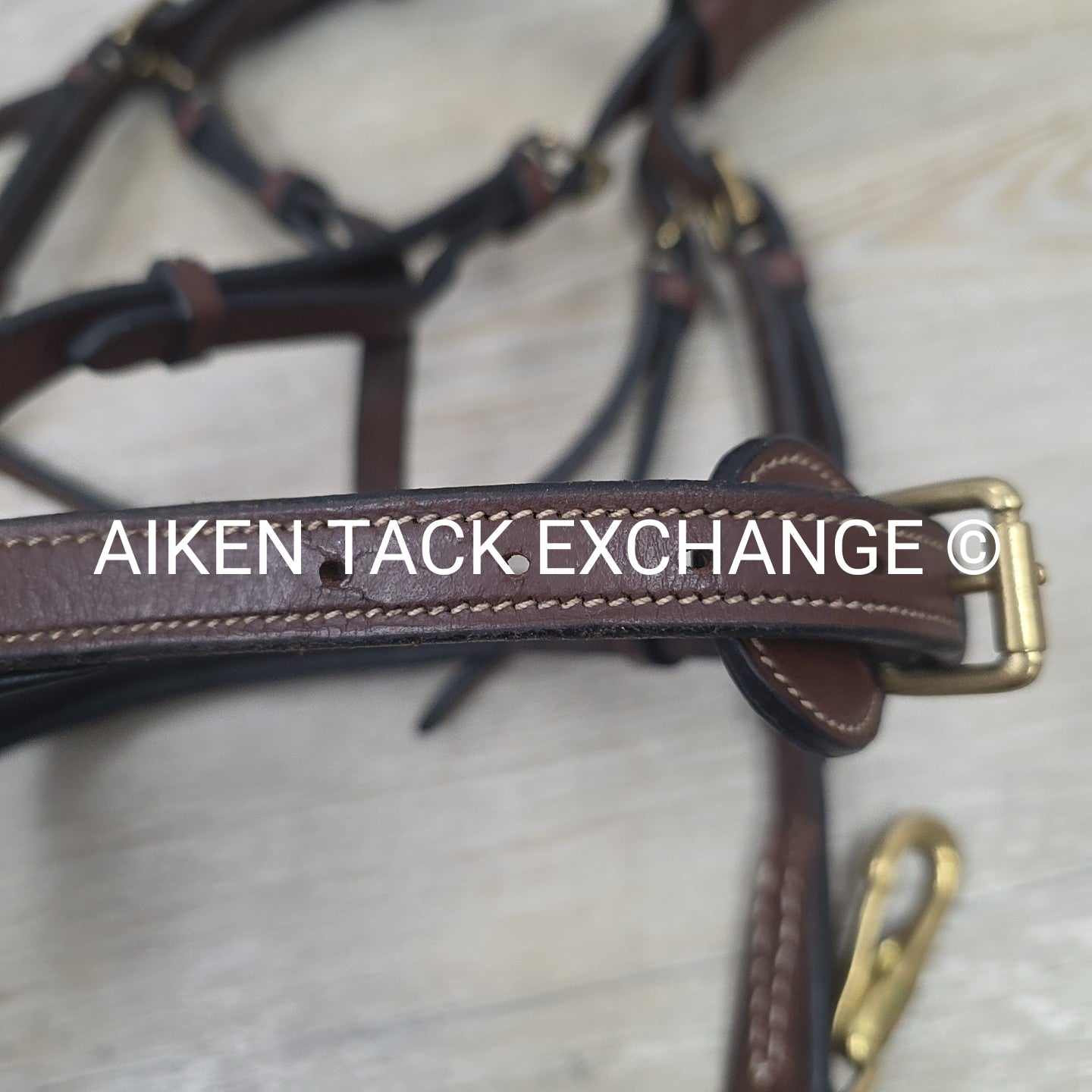 Monocrown Training Bridle, Brown, Size Cob
