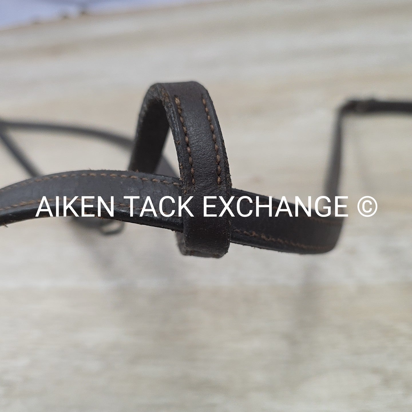 Plain Raised Standing Martingale, Brown, Size Cob