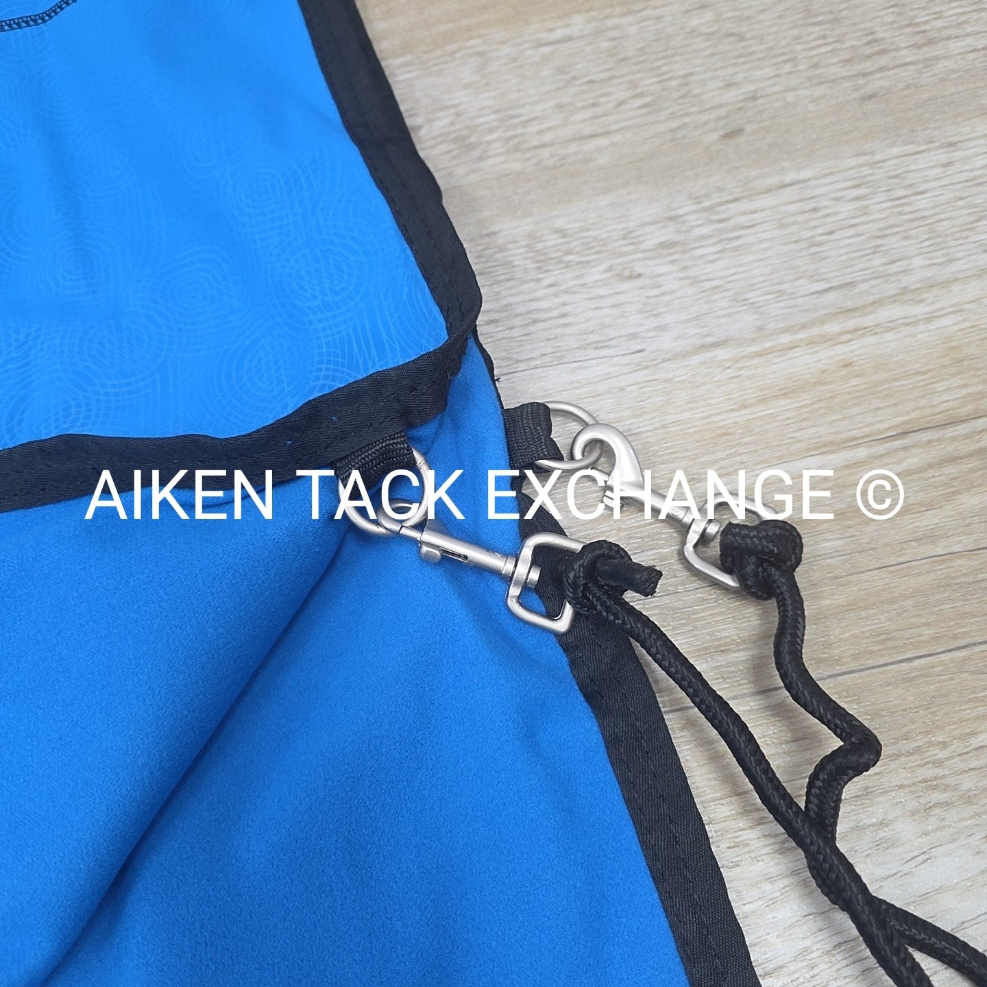Fenwick Equestrian Softshell Therapeutic Bamboo Blanket, Blue, Size 86"