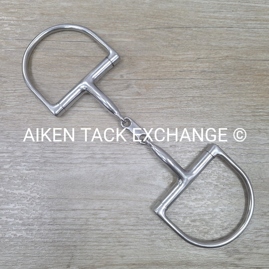 Myler Dee without Hooks and French Link Snaffle MB 10 5"