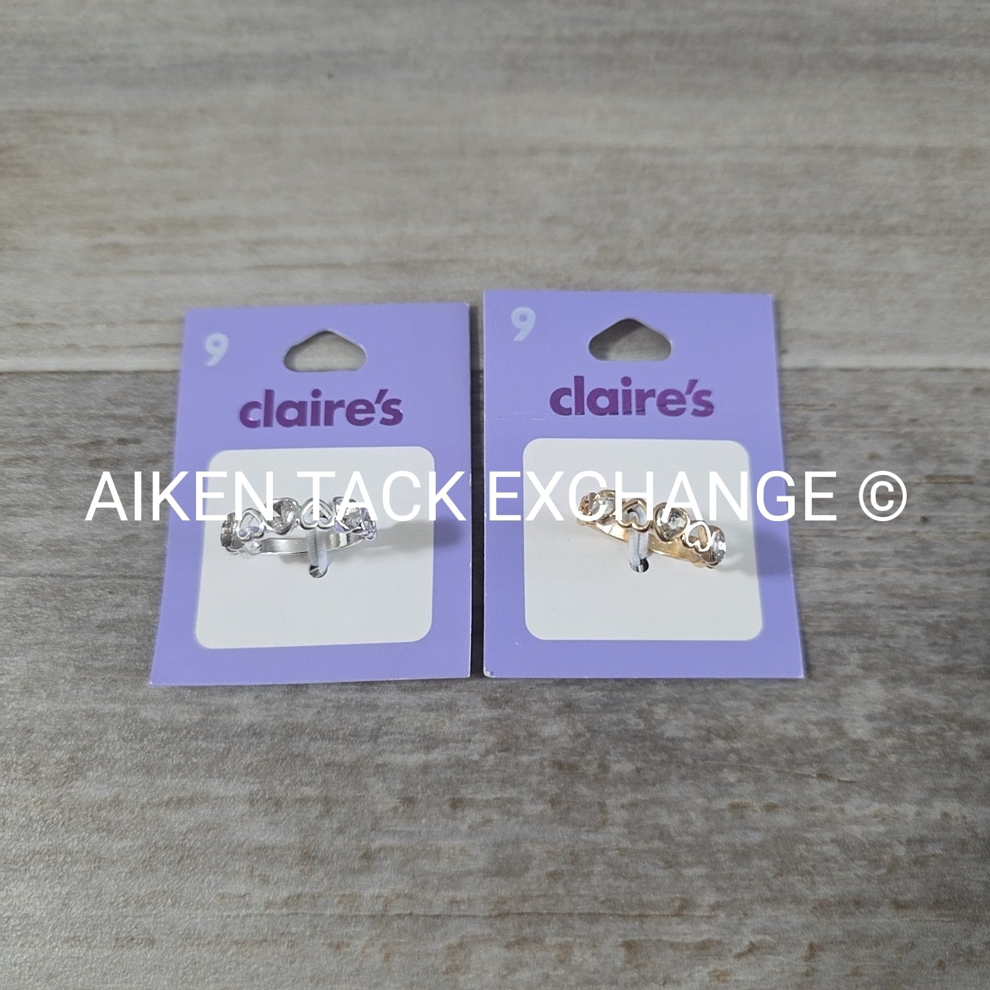 Claire's Rings (2) - Size 9