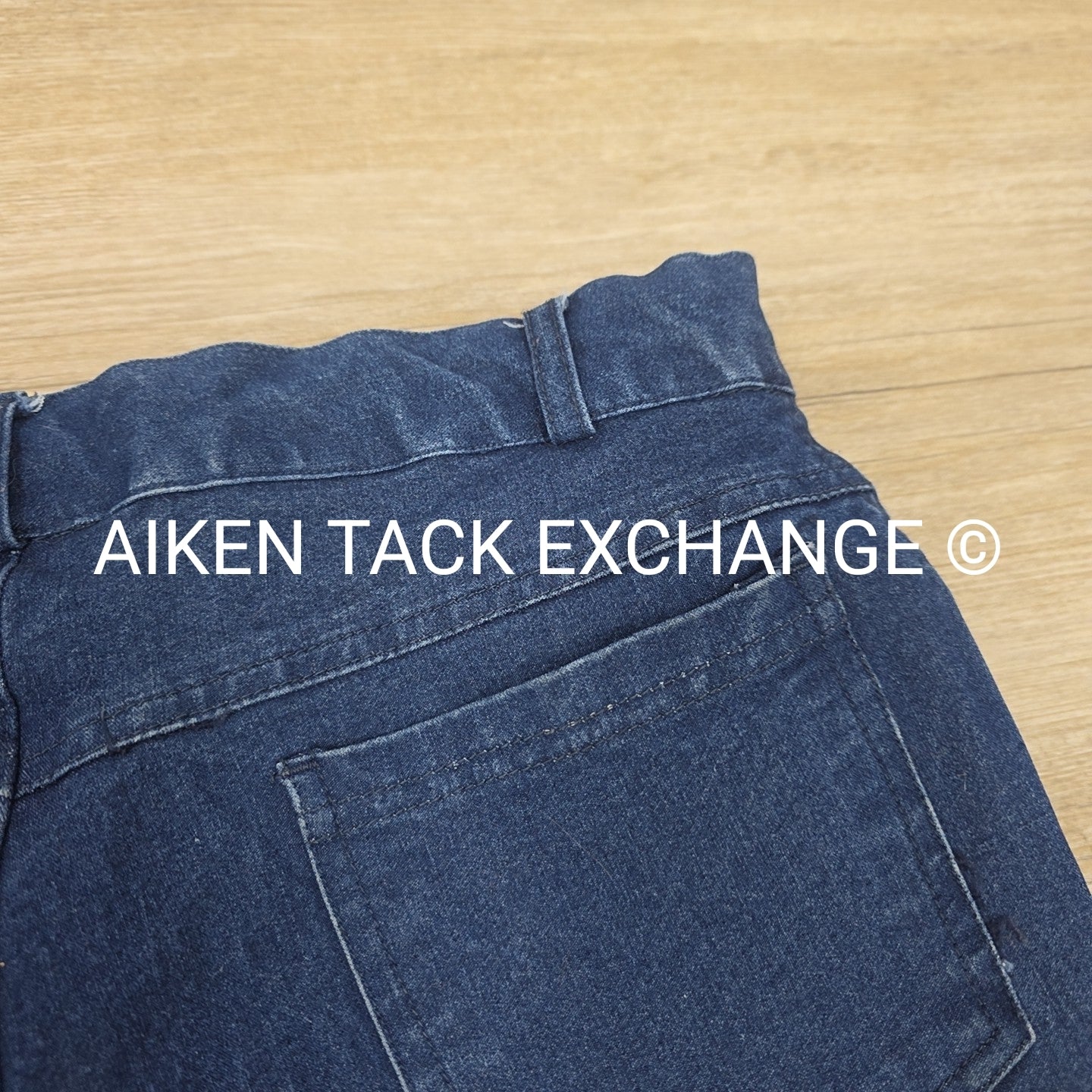 TuffRider Stretch Denim Knee Patch Riding Jeans, Women's 30