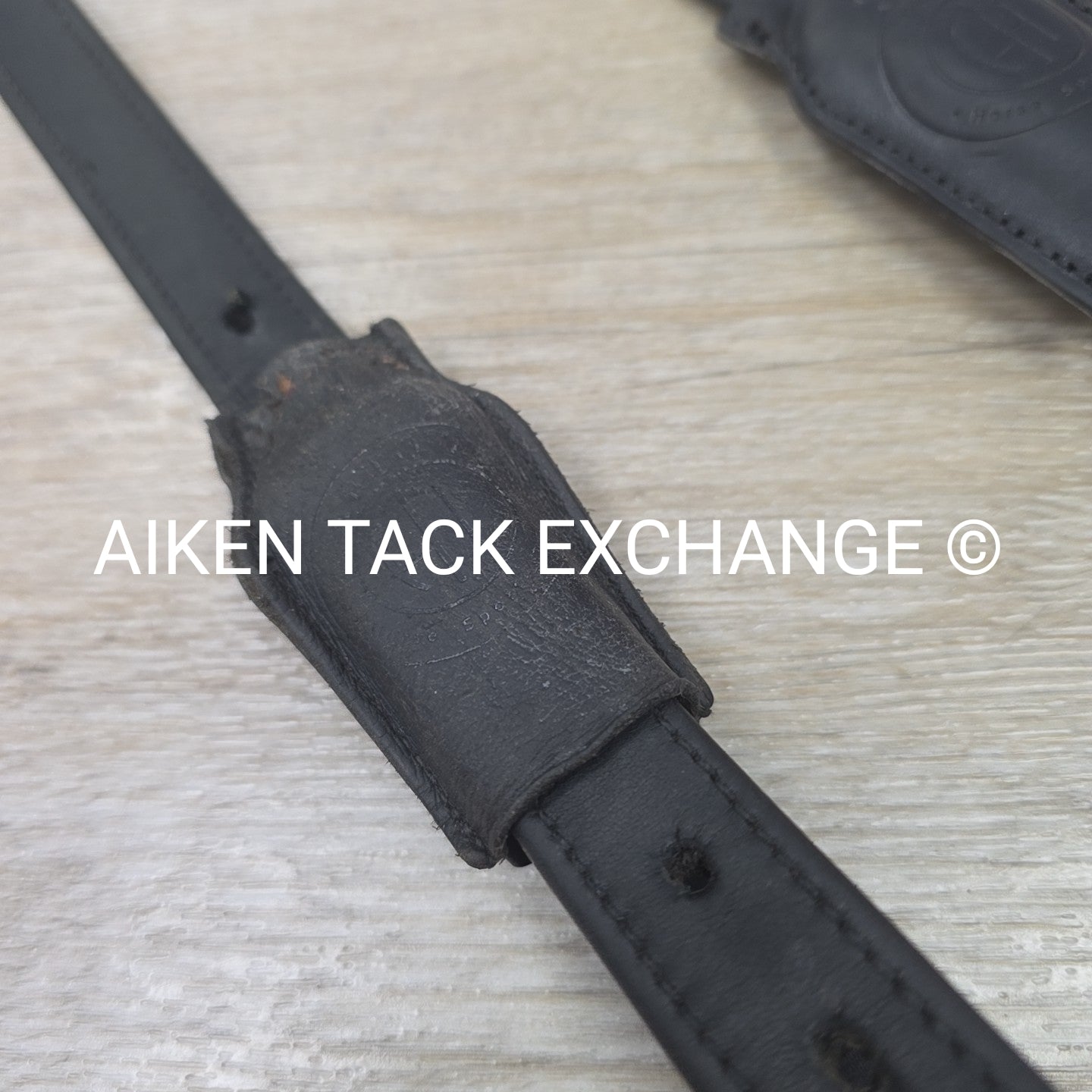 Arion Dressage Stirrup Leathers, Black, Size Small