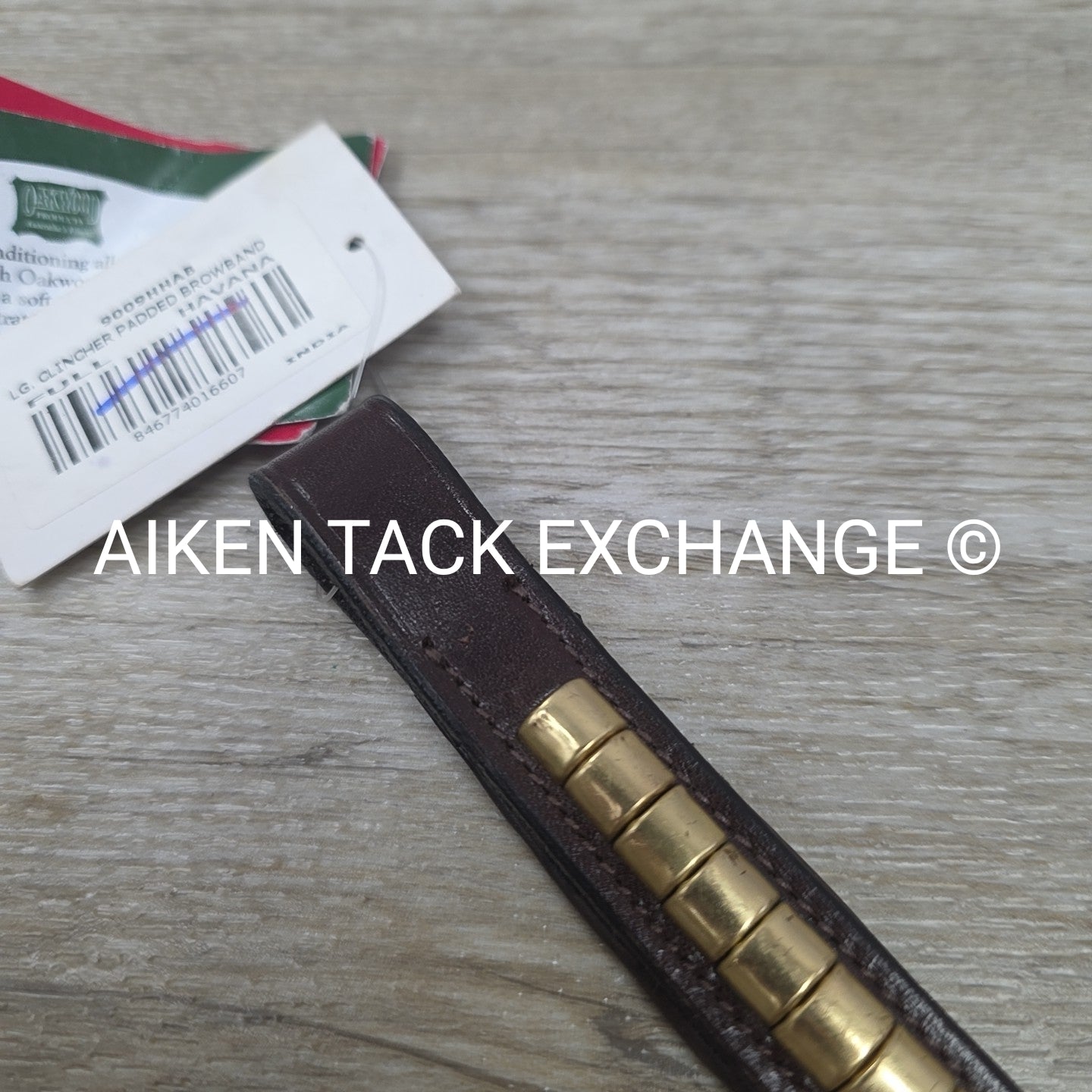 Nunn Finer Clincher Browband, Brown, Size Full