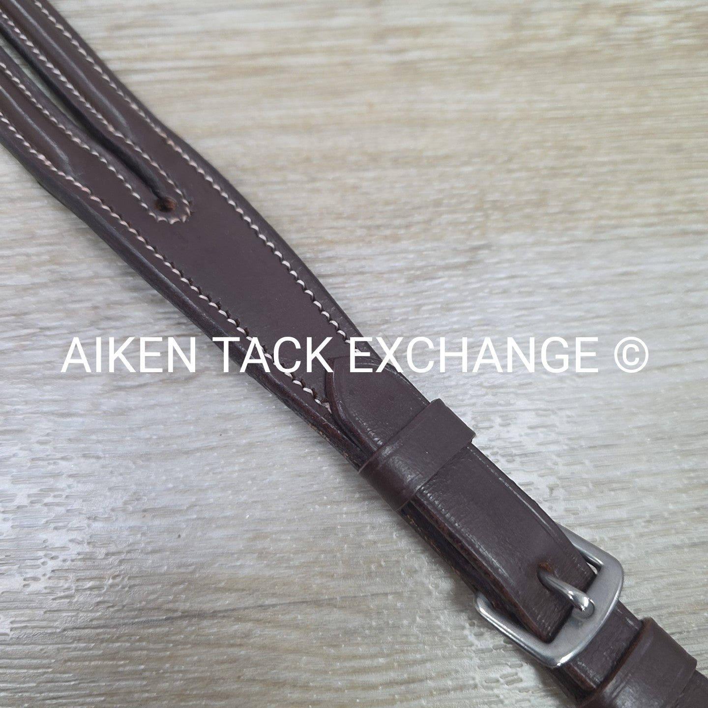 Plain Round Raised Running Martingale Attachment, Brown
