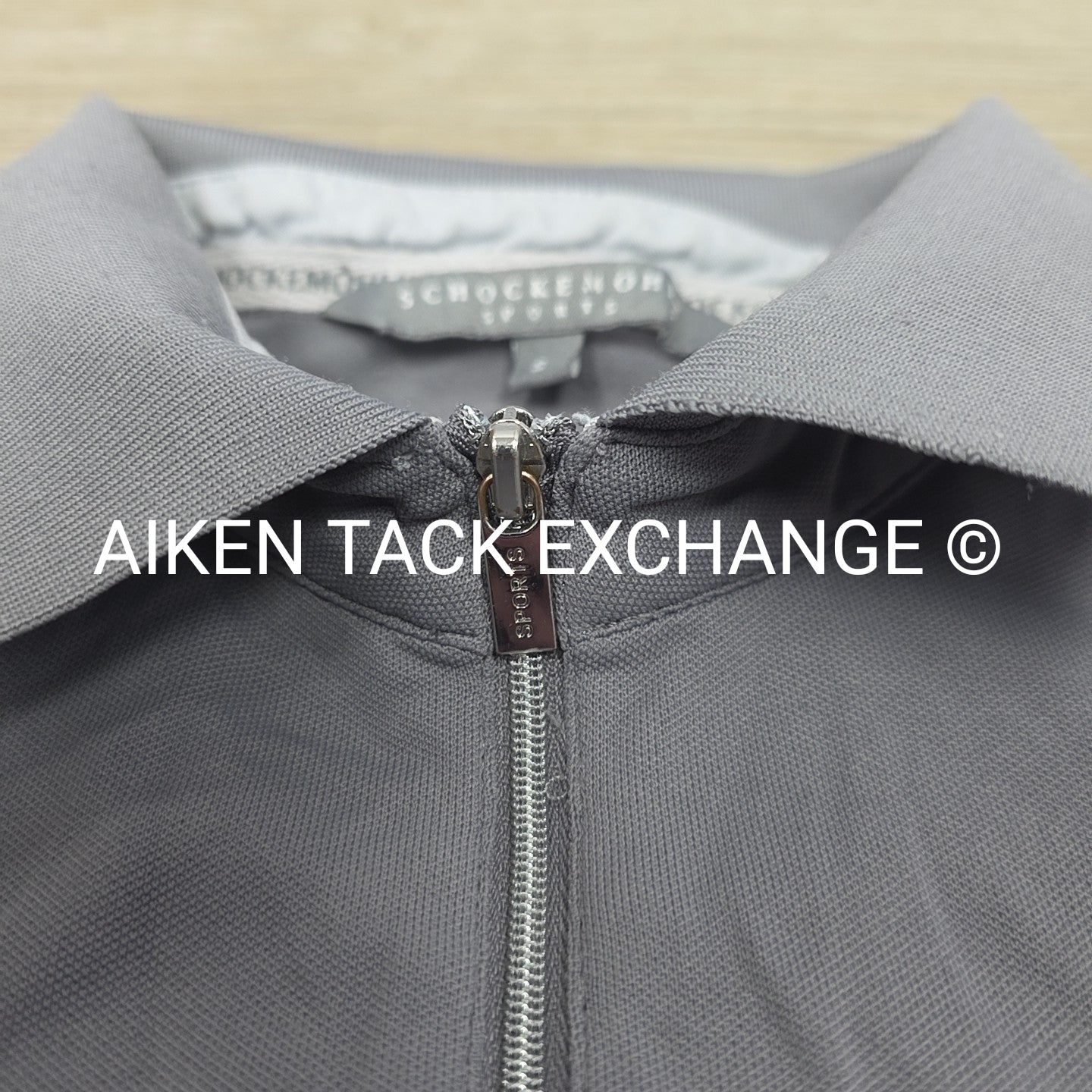 Schockemohle Short Sleeve Polo Top, Size Small