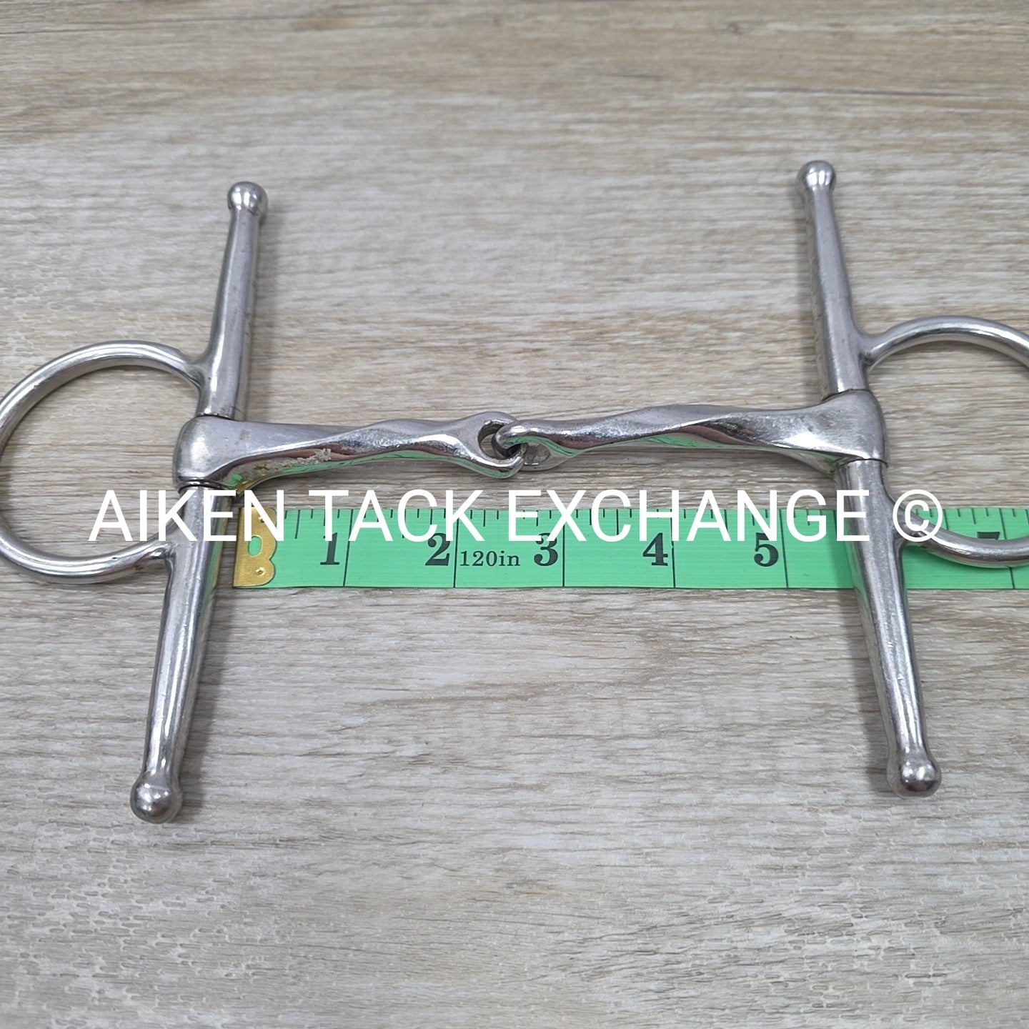 Single Joint Slow Twist Full Cheek Bit 5.5"