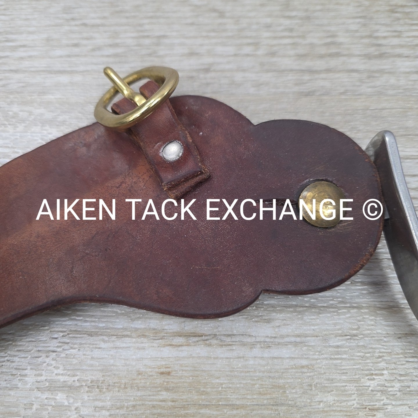 Western Rowel Spurs with Leather Spur Straps