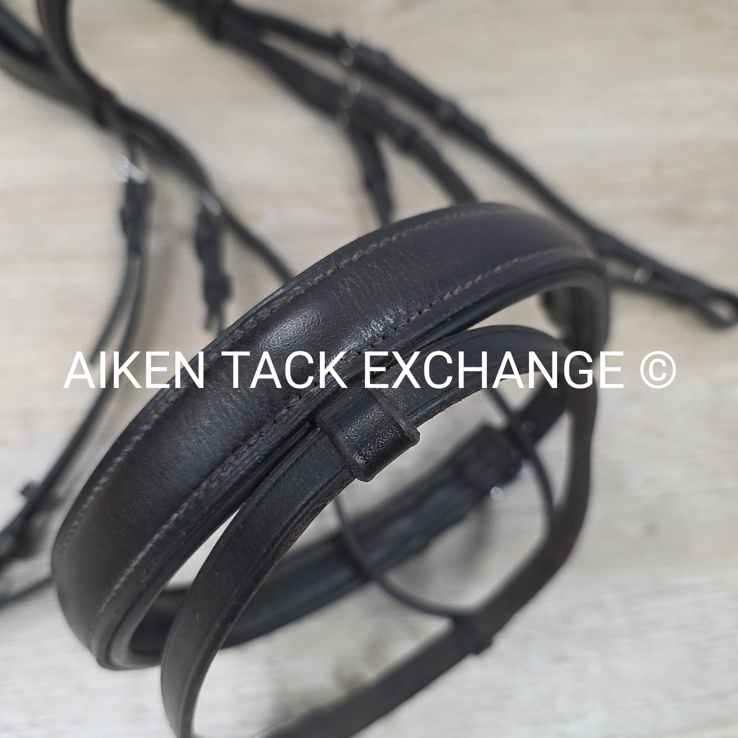 Passier & Sohn Flash Bridle with Cotton Web Reins, Black, Size Full