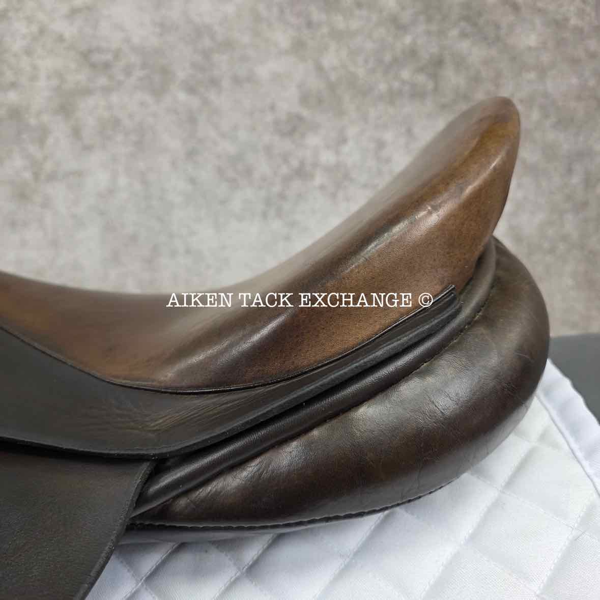 **SOLD** Berney Brothers GP All Purpose Saddle, 18" Seat, Wide Tree, Wool Flocked Panels