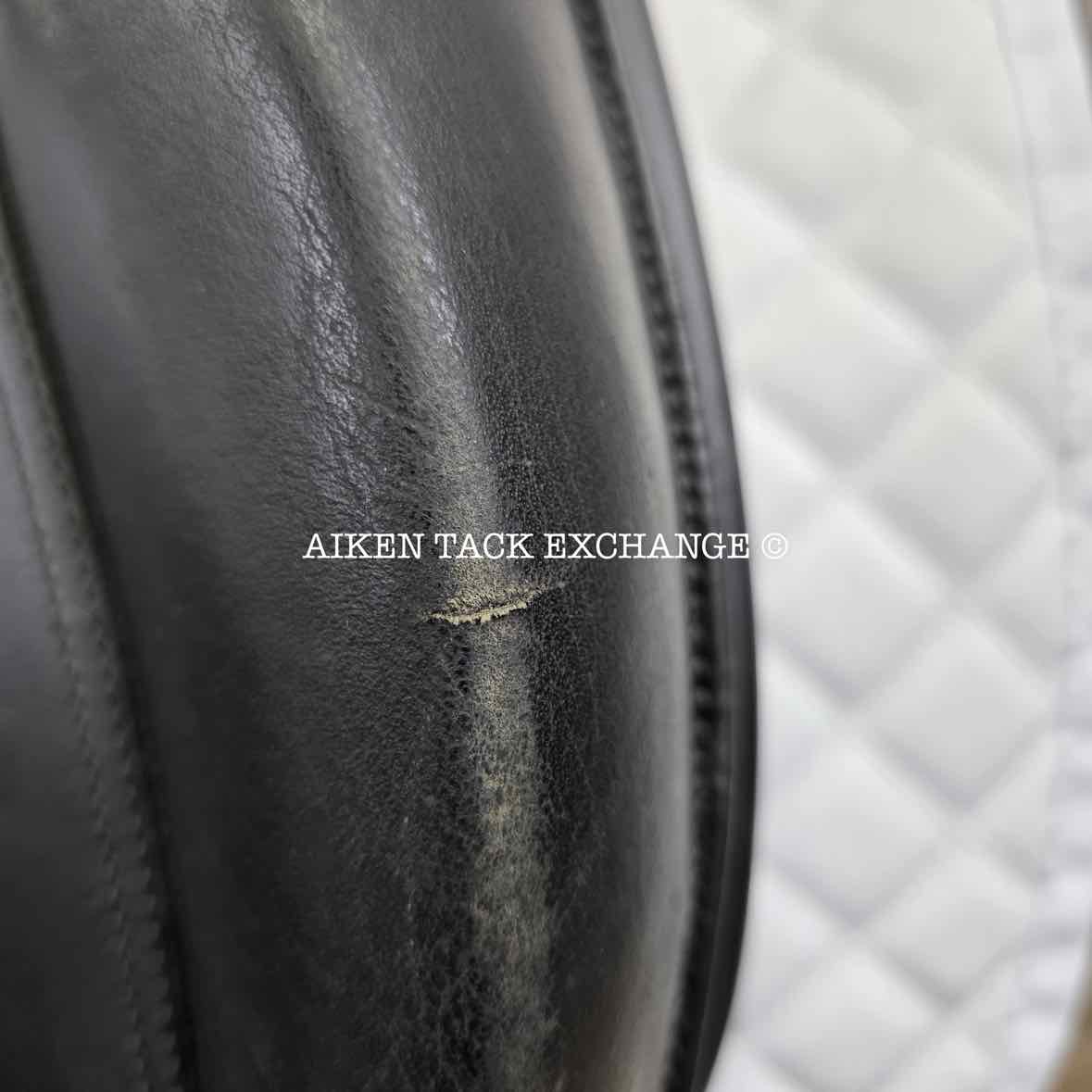 Thornhill Germania Klasse Dressage Saddle, 19" Seat, XX-Wide Hoop Tree, Wool Flocked Panels