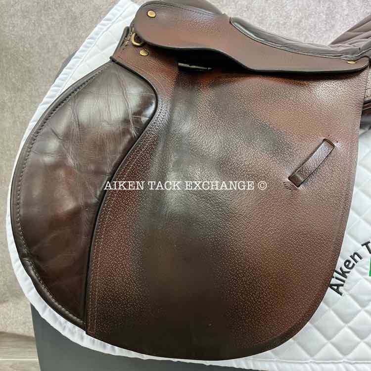 **SOLD** Crosby Marathon All Purpose Endurance Saddle, 17" Seat, Medium Tree, Wool Flocked Panels