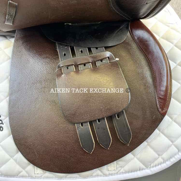 CJD Trophy Competitor XK Close Contact Jump Saddle, 17" Seat, Medium Tree, Foam Panels