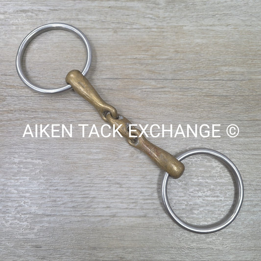 Herm Sprenger KK Ultra Aurigan Double Joint Loose Ring Bit 4.75"