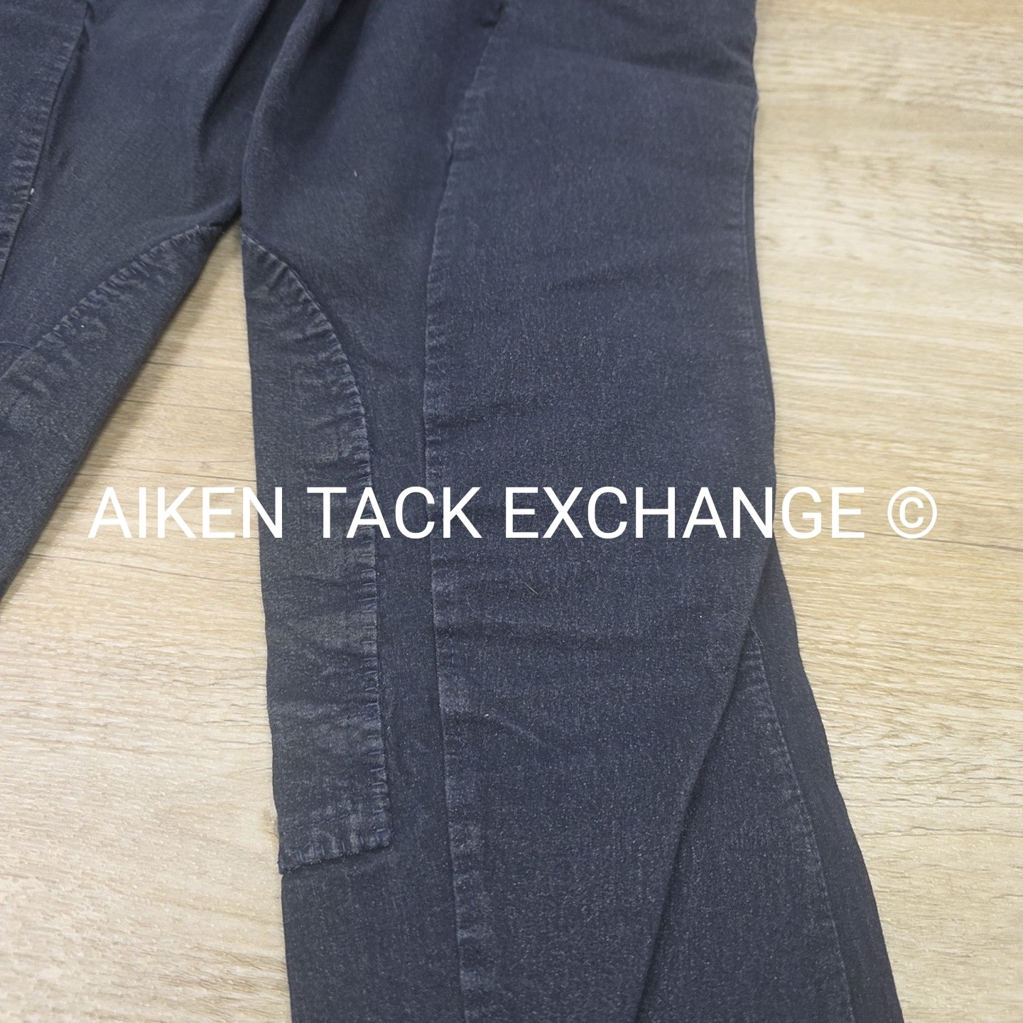 Equine Couture Jessie Denim Knee Patch Breeches, Women's 28