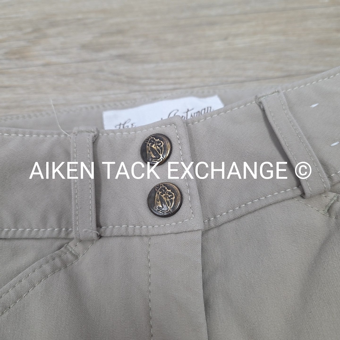 Tailored Sportsman Trophy Hunter Knee Patch Breeches, Size 12