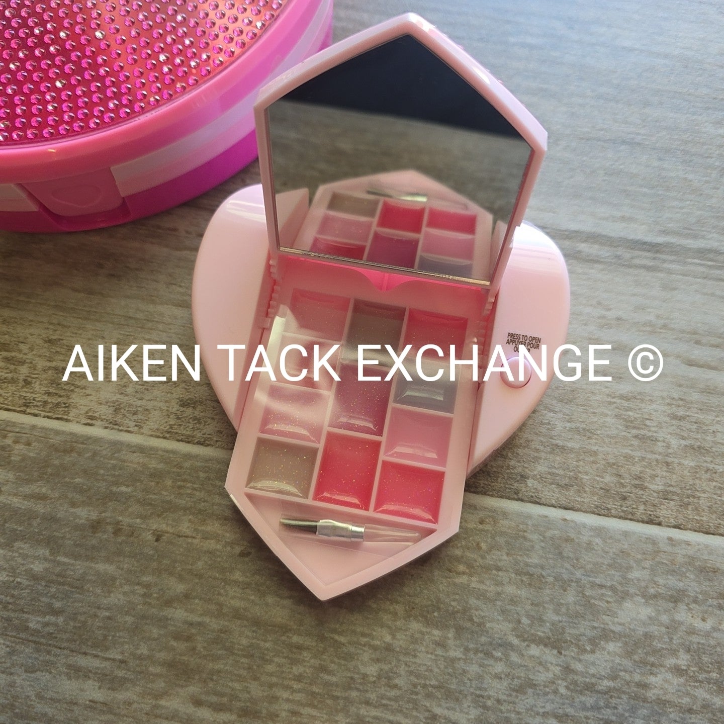 Claire's Beauty Set - 2 Makeup Palettes (1 Large, 1 Small)