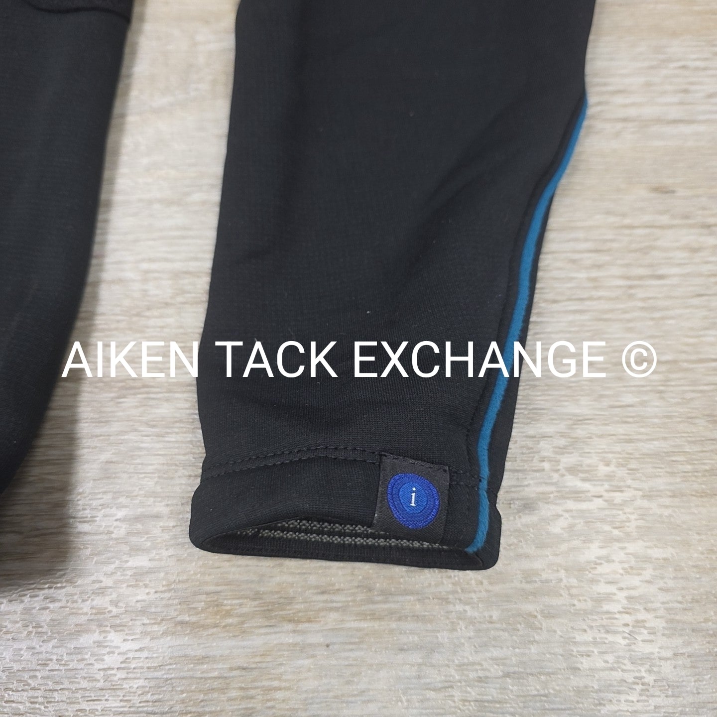Irideon Fleece Lined Knee Patch Tights, Size Large