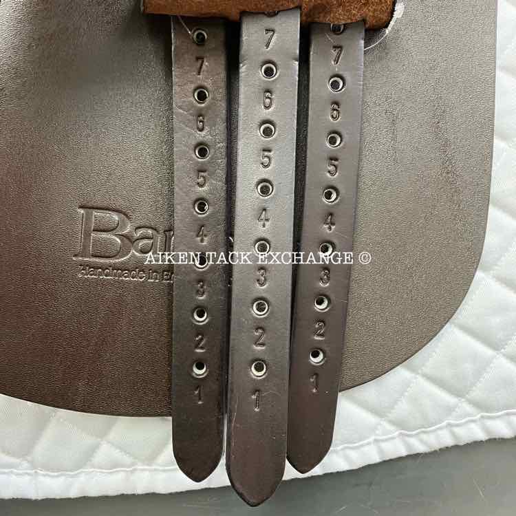 2013 Barnsby Aurora Close Contact Jump Saddle, 17" Seat, Medium Tree, Foam Panels