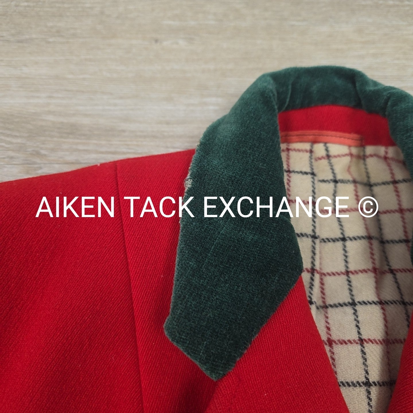 Bespoke Hebden Cord 4 Button Scarlet Hunt Coat, Ladies Small