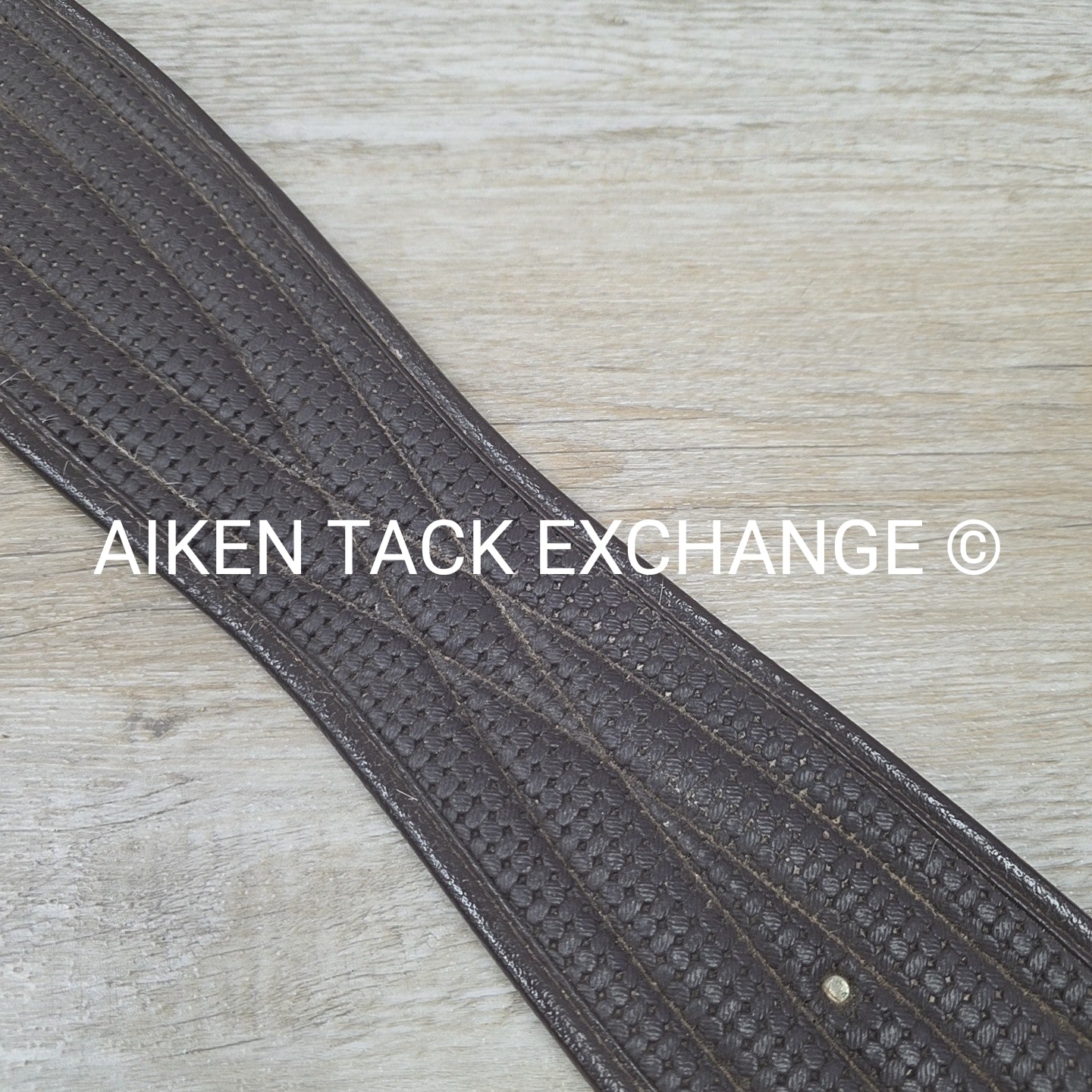 Chafeless Girth with Double Elastic, Brown, 44" (Has Nameplate)