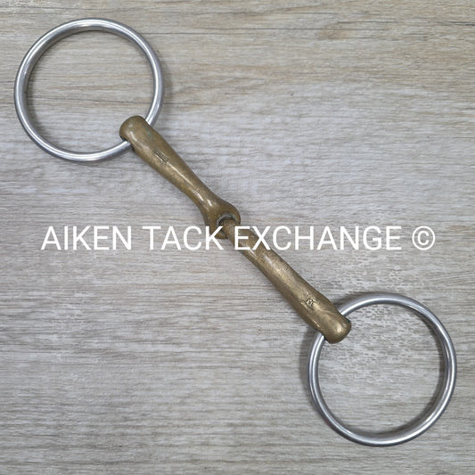 Herm Sprenger KK Single Joint Balkenhol Single Joint Loose Ring Bit 5.25"