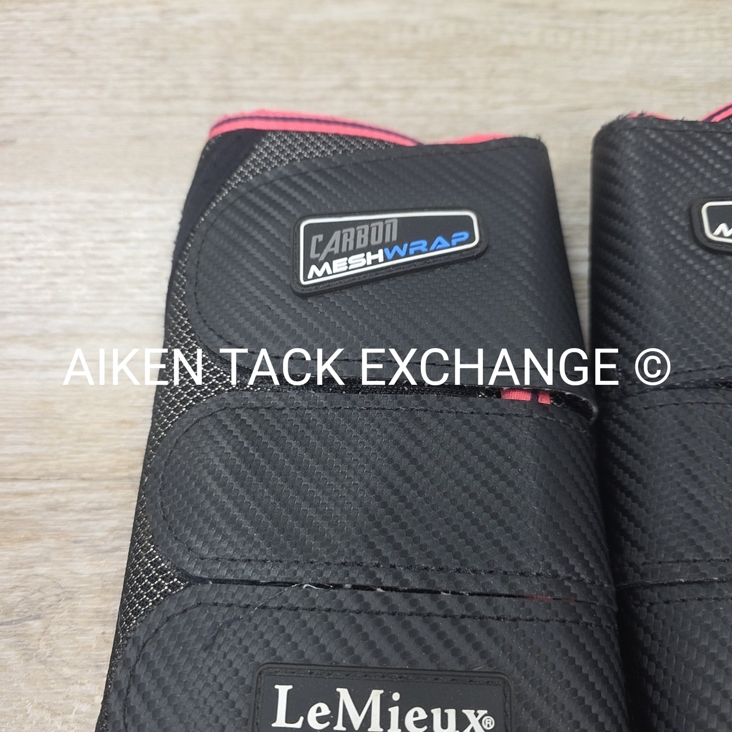 LeMieux Carbon Mesh Wrap Brushing Boot Set, Front Large, Hind X-Large