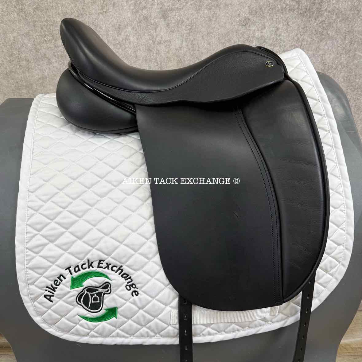 2023 Hulsebos WB3 Dressage Saddle, 17.5" Seat, Medium Wide Tree, Wool Flocked Panels