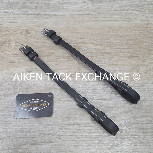 HDR Cheek Pieces, Black, Size Cob