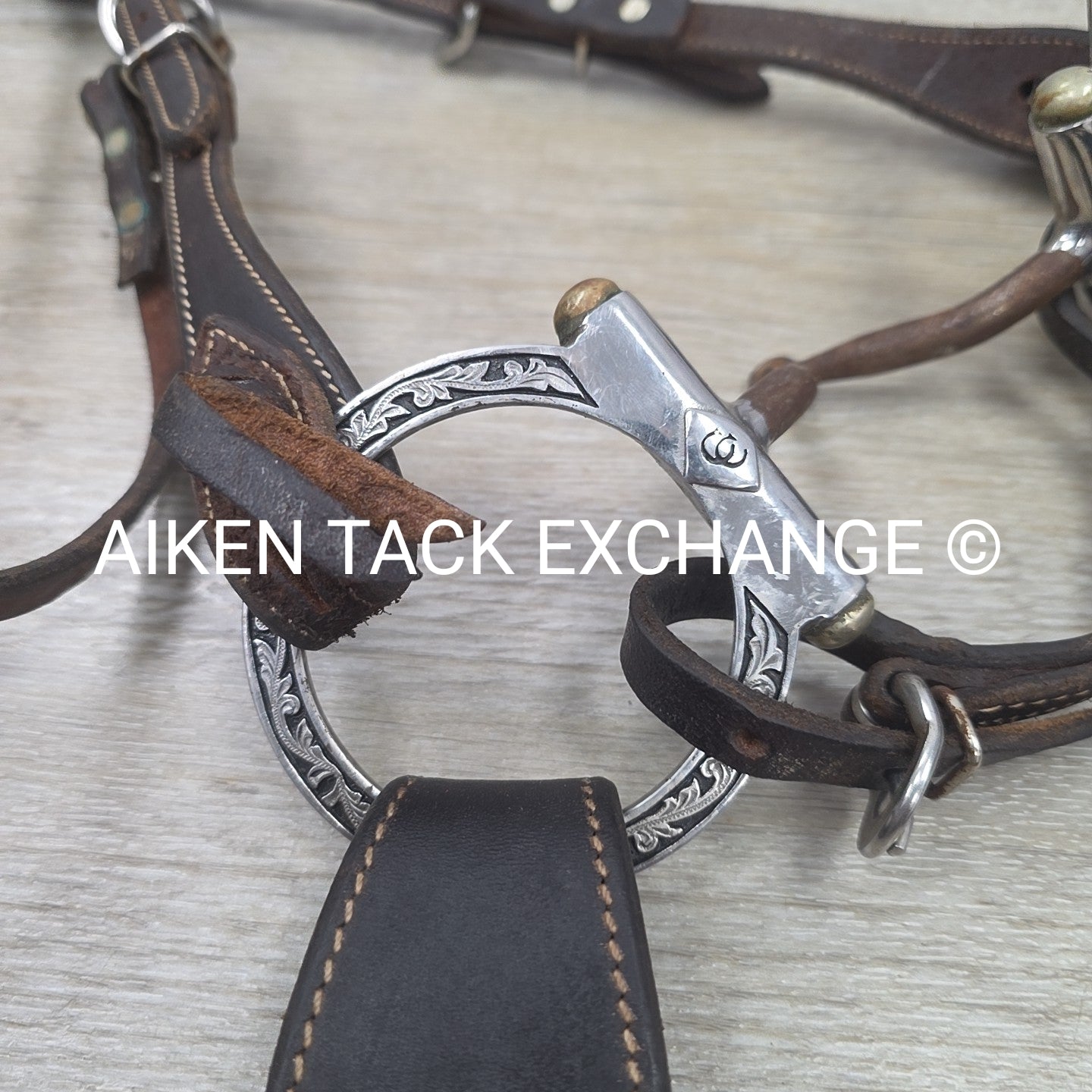 Mecate Set; Weaver Leather Bridle, Cris Cox Bit, & Downunder Horsemanship Mecate