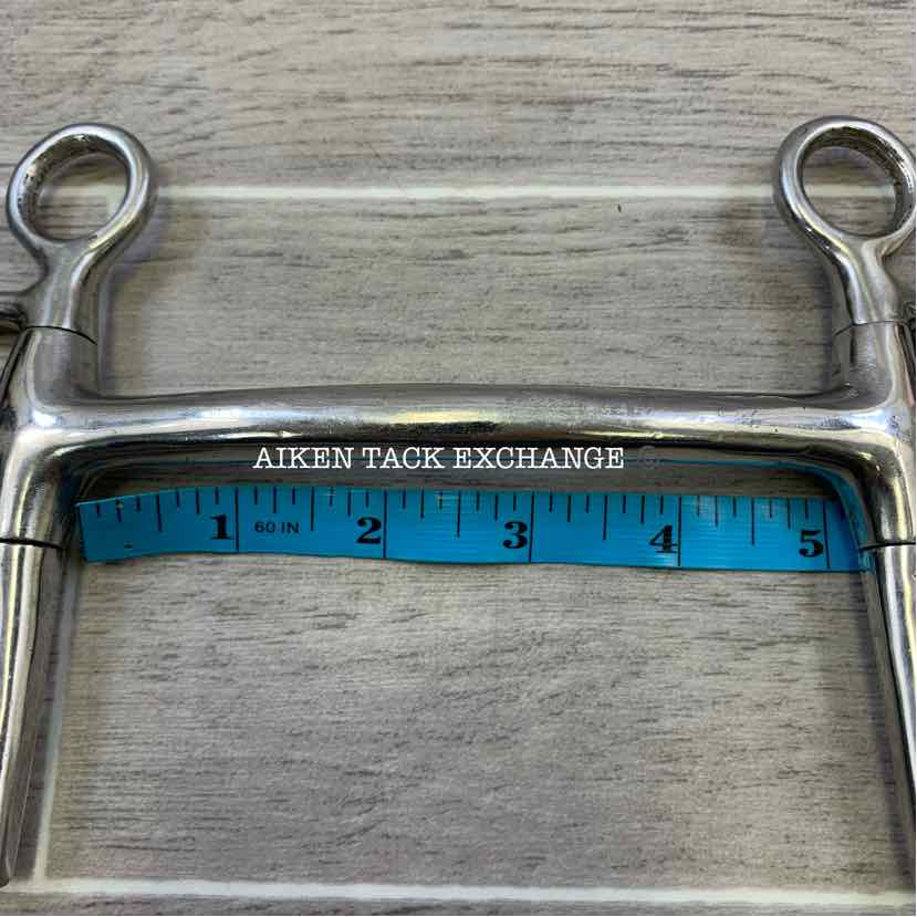 Mullen Mouth Pelham Bit 5" (No Hooks No Chain)