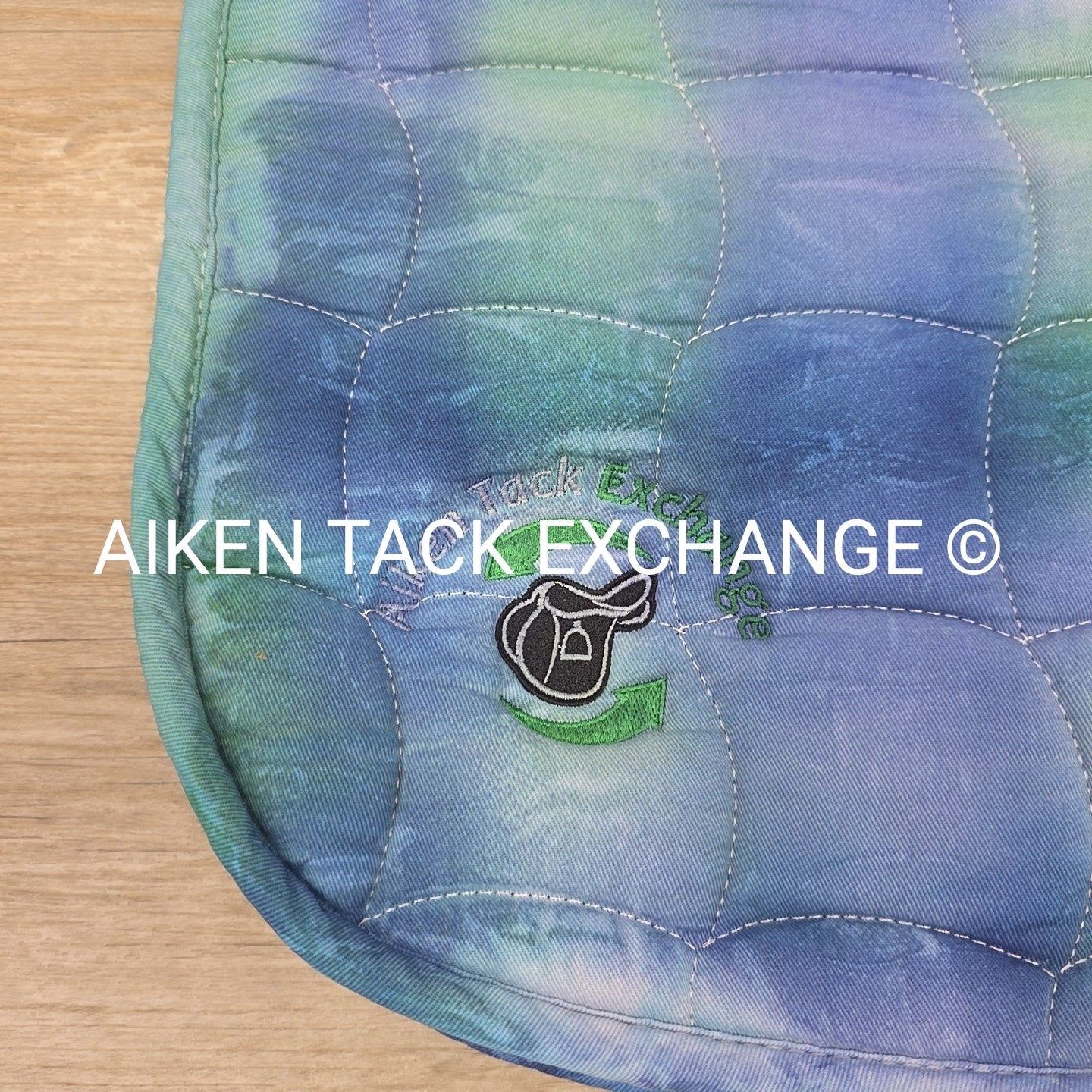 BARGAIN BUNDLE: 2 Tie-Dye All Purpose Saddle Pads with ATE Logo