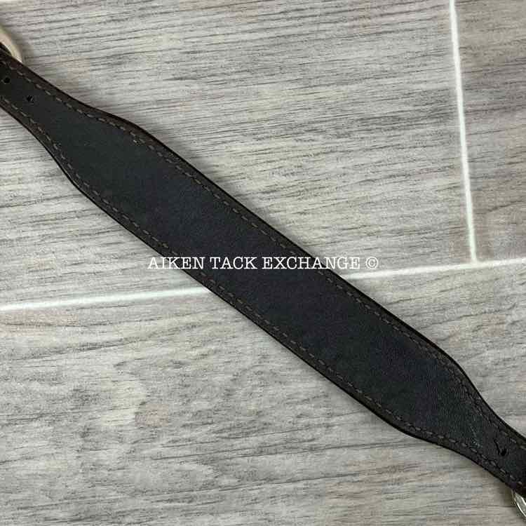 Circle Y Wither Strap, Walnut w/ Silver Spots