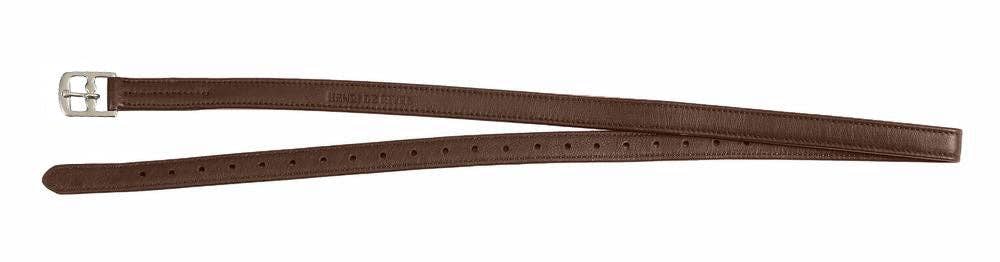 Henri de Rivel Triple Covered Stirrup Leathers: Australian Nut / 54