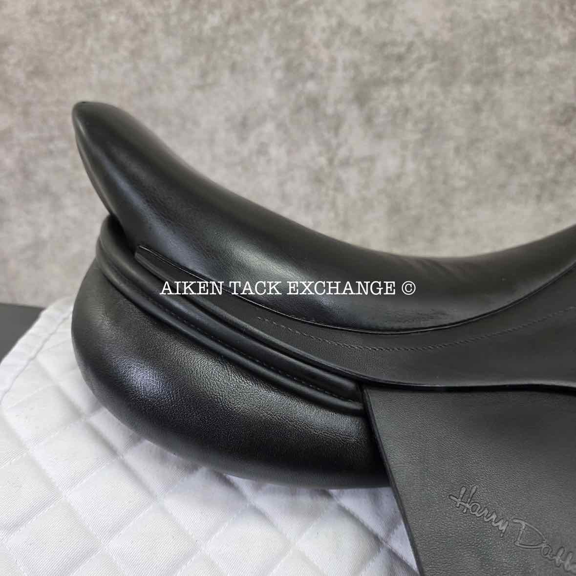 Harry Dabbs All Purpose Saddle, 17.5" Seat, XX-Wide Hoop Tree, Wool Flocked Panels