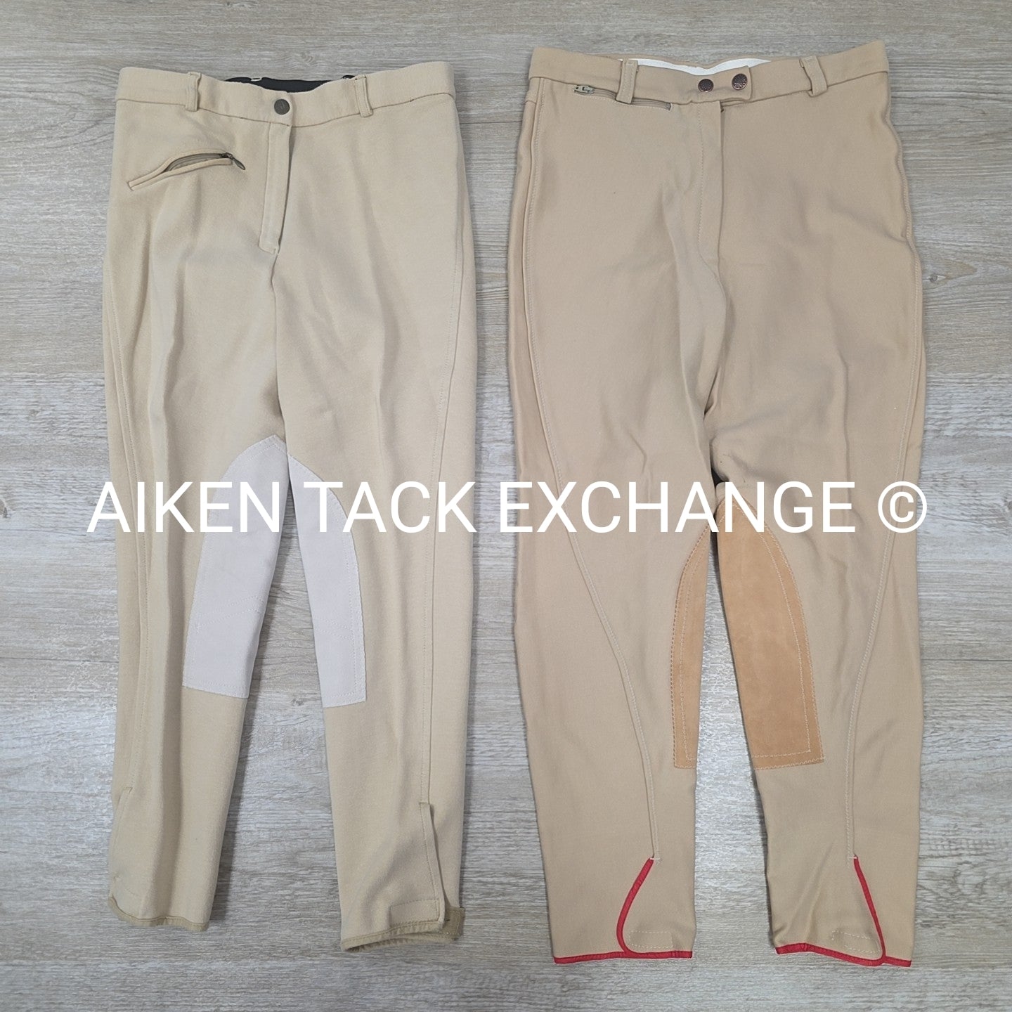 BARGAIN BUNDLE: Unknown Brand Knee Patch Breeches 30 & Devon-Aire Knee Patch Bre