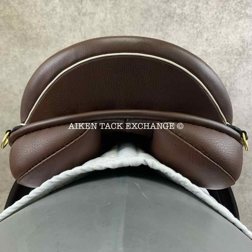 2021 Black Country GPX All Purpose Jump Saddle, 18.5" Seat, Wide Tree, Wool Flocked Panels