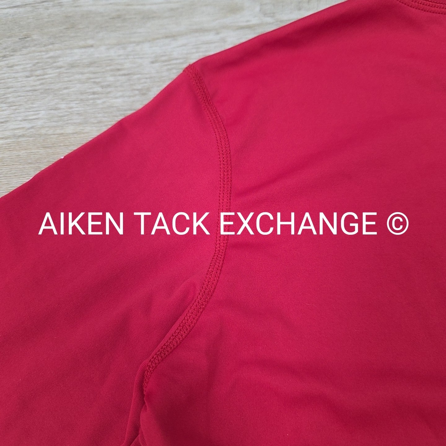 Asmar Equestrian Long Sleeve Crew Neck Top, Size X-Large