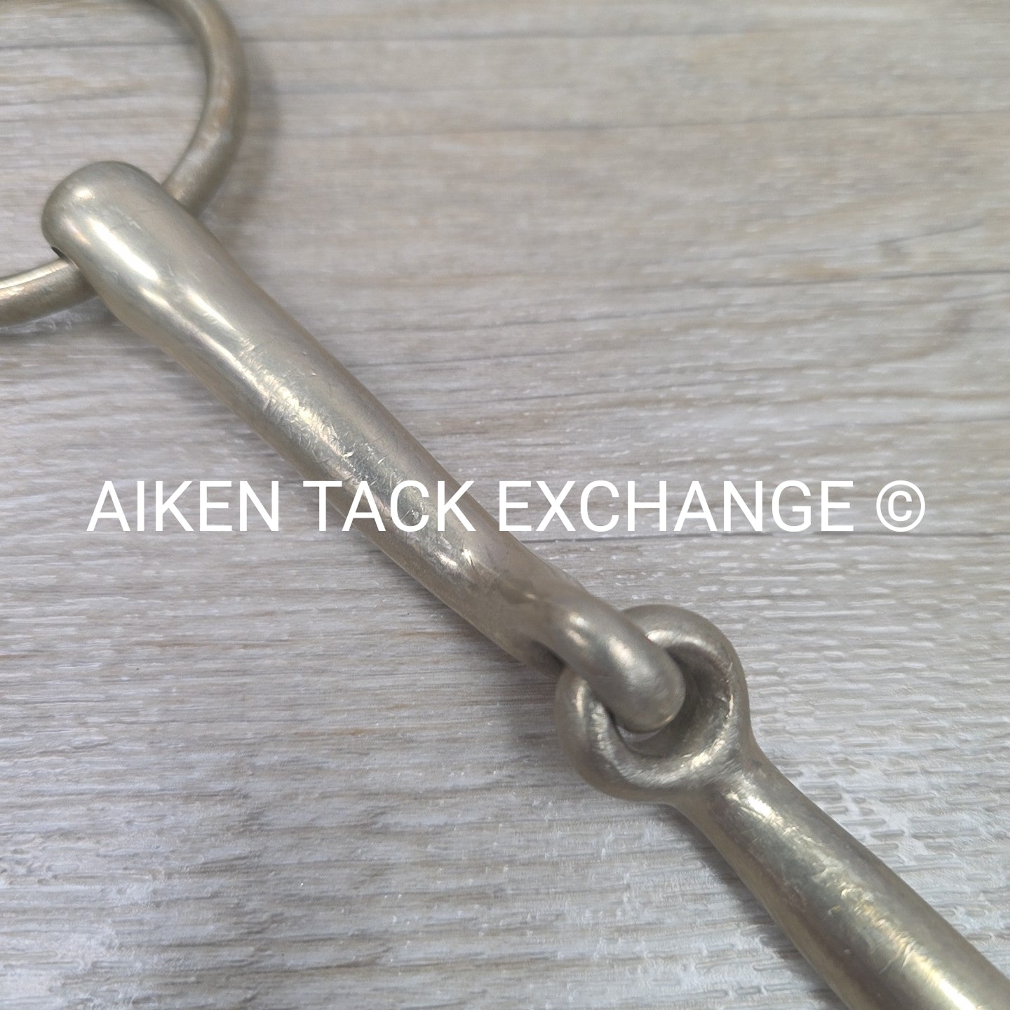 Herm Sprenger KK Balkenhol Shaped Loose Ring Bradoon Bit 6"