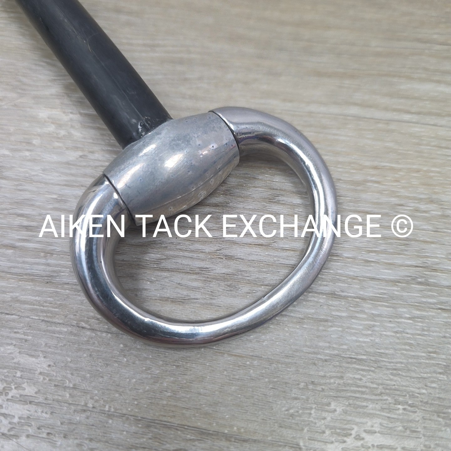 Hard Plastic Mullen Mouth Eggbutt Bit 5"