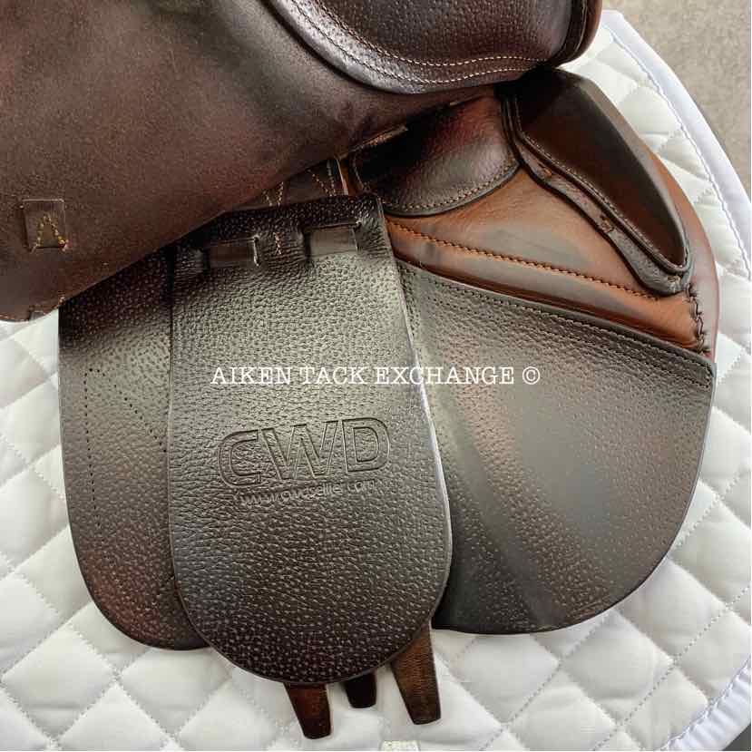 2014 CWD SE02 Close Contact Jump Saddle, 16" Seat, 1L Flap, Medium Tree, Foam Panels