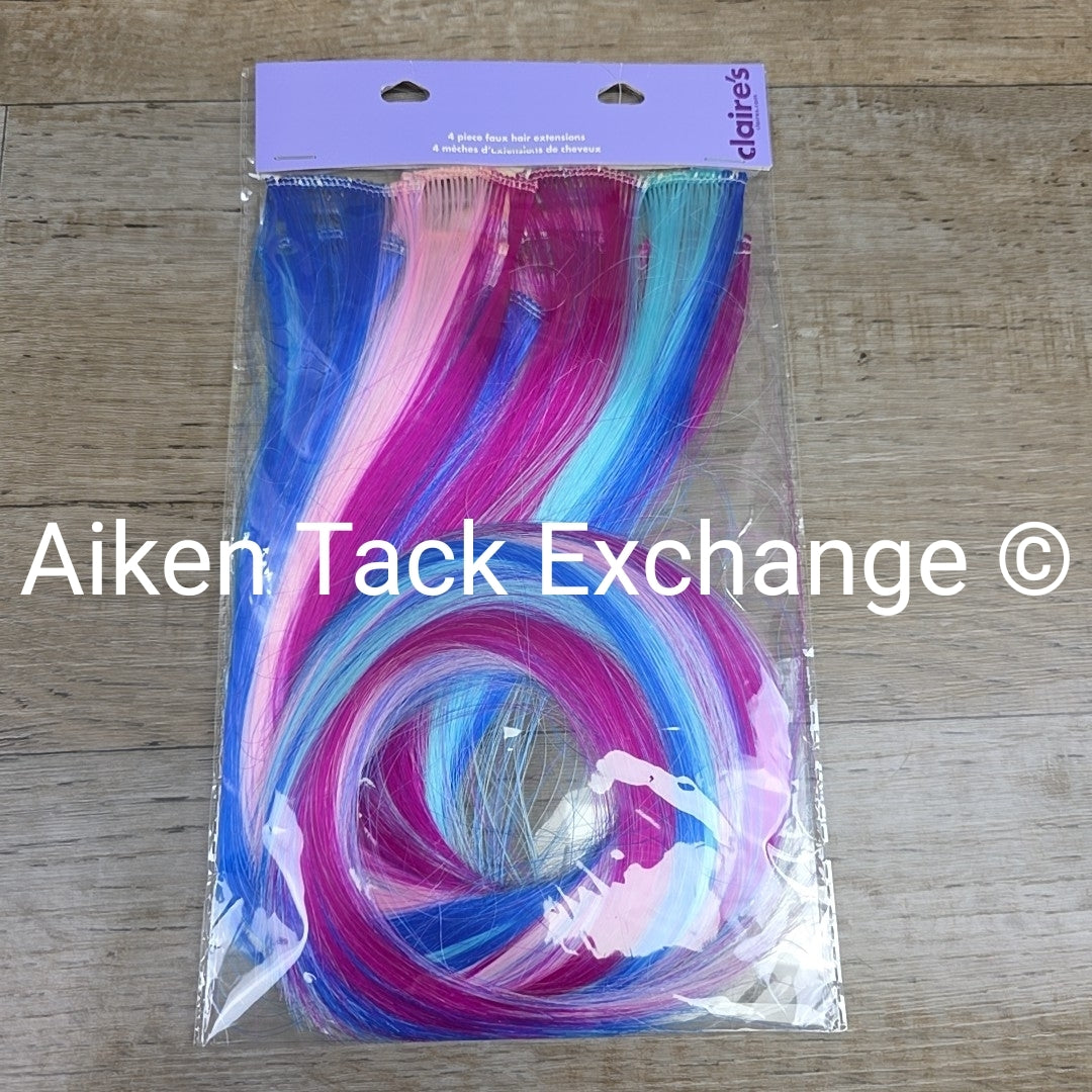 Claire's Faux Hair Extensions, 4 Pieces
