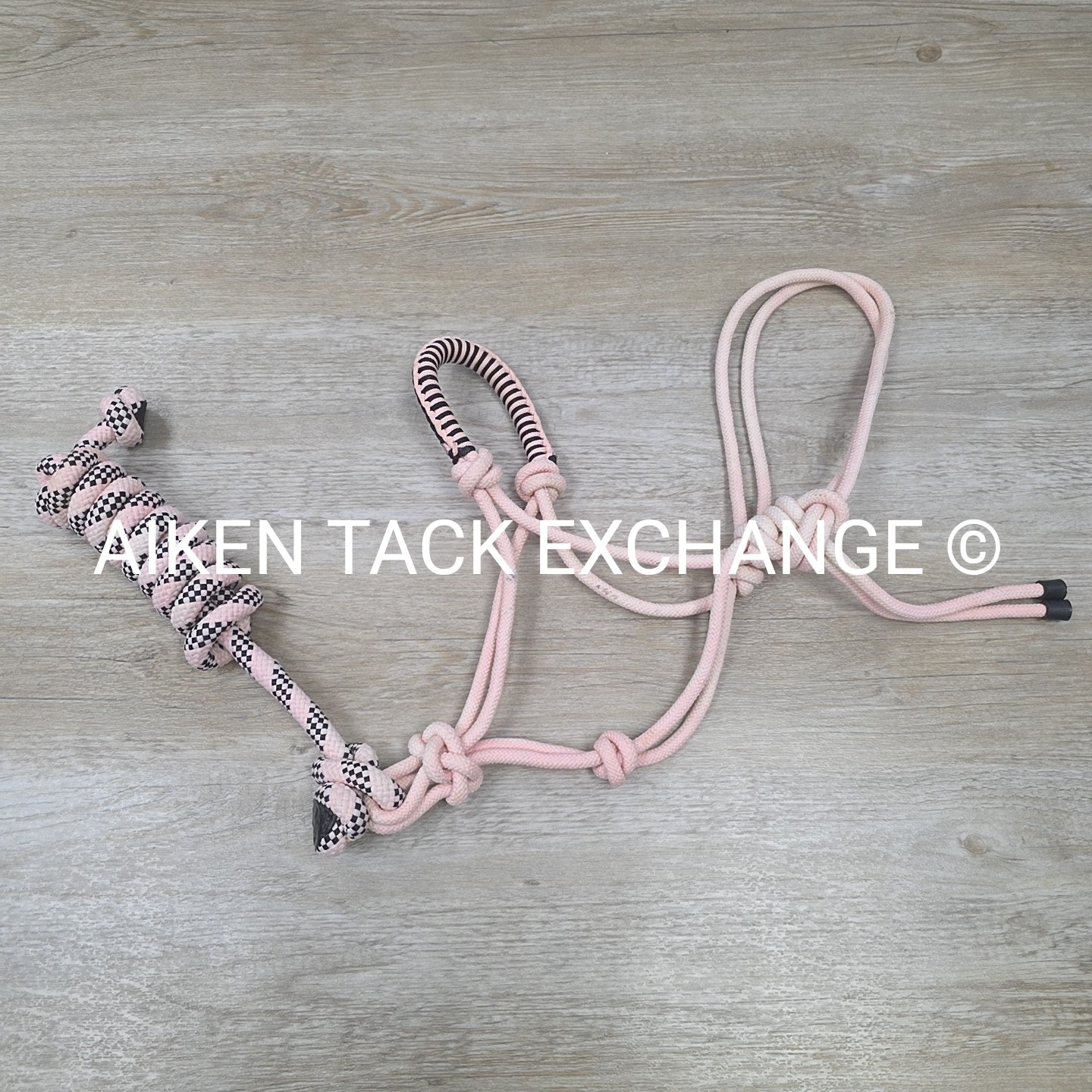 Rope Halter with Lead Rope