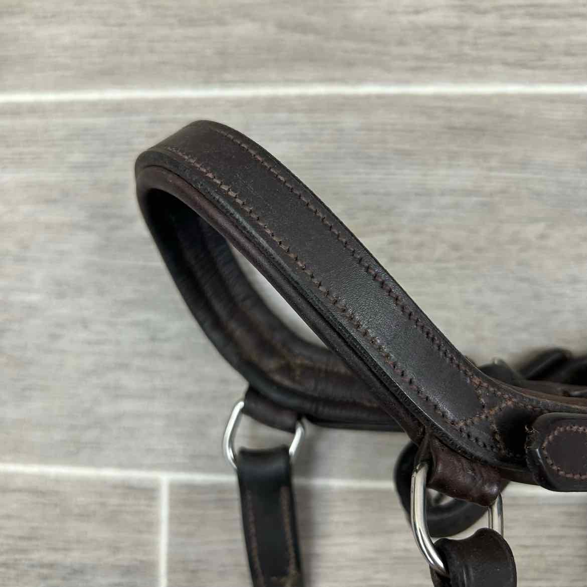 PS of Sweden King Edward Bridle with Bling Browband, No Reins, Brown, Size Full