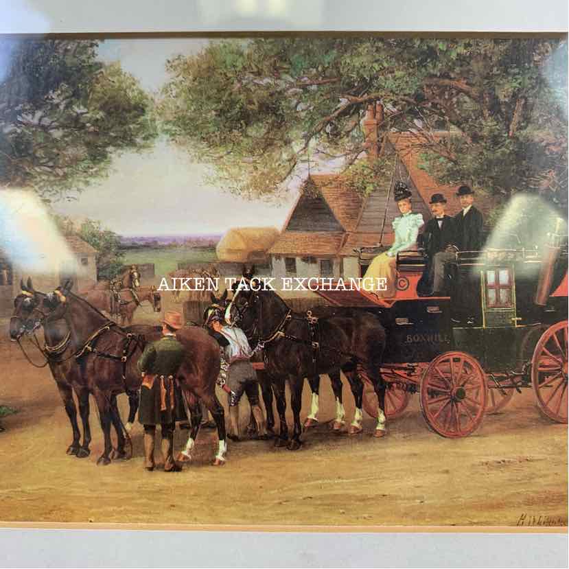 H. Whittaker Reville Framed Print, 9.5" x 8"