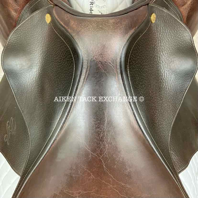 Bruno De Heusch - BDH Close Contact Jump Saddle, 17" Seat, Medium Tree, Foam Panels