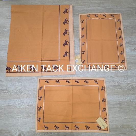 Marble Canyon Tablecloth & 2  Kitchen Towels