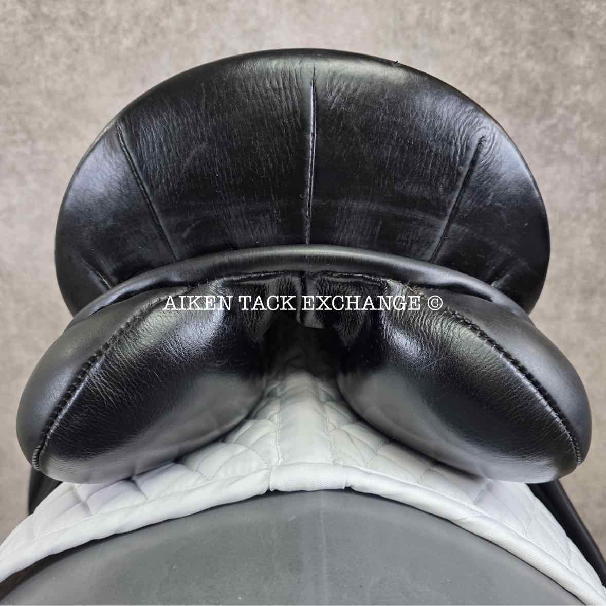 Fryso Legacy Dressage Saddle, 17.5" Seat, Wide Tree, Wool Flocked Panels